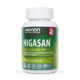 Hanan Higasan Liver Cleanser Blend | 100 Capsules | Naturally Aids in Supporting Healthy Liver Function & Healthy Cholesterol Levels (6 Pack)
