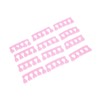 BIUDECO 120pcs Pink Foam Nail Toe Separators for Easy Manicure
