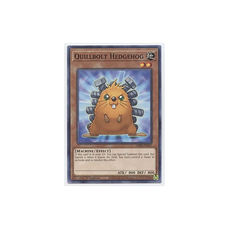 Quillbolt Hedgehog - LED8-EN047 - Common - 1st Edition