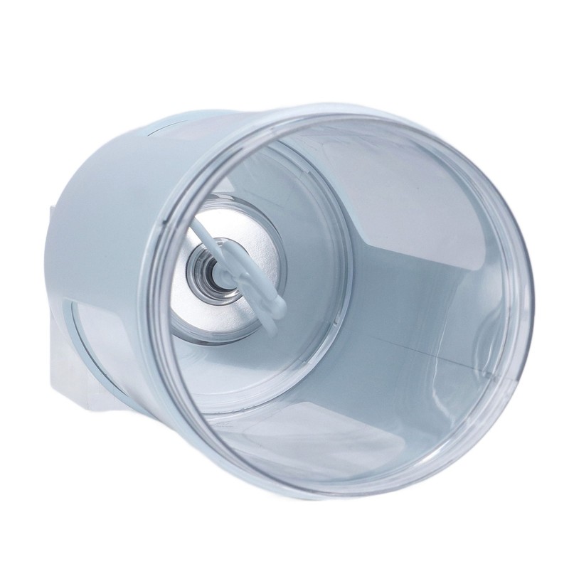 Electric Shaker Bottle 650mL USB Charging Portable Blue BPA Free