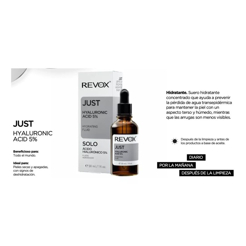 Revox B77 Suero Facial· Ácido Salicílico & Ácido Hialurónico