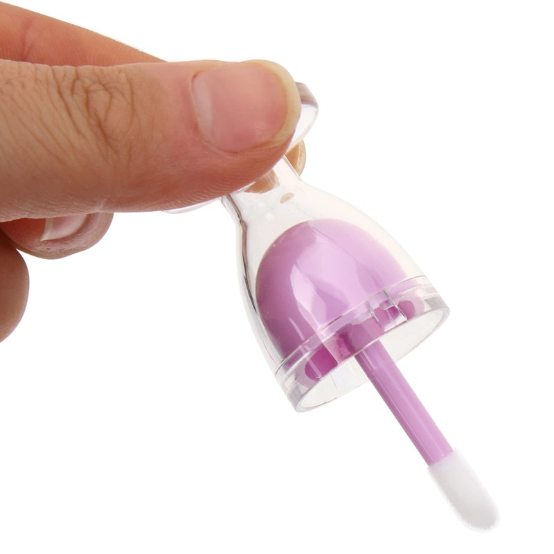 iplusmile 6pcs Ice Cream Shaped Refillable Lip Gloss Tubes Balm