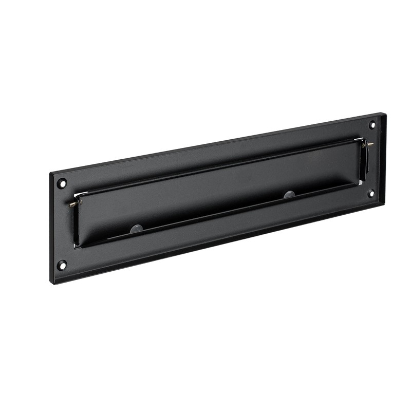 ALSTEN TECH RAL9017 Letter Flap Black Matt 310 x 80