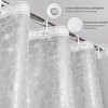 WELTRXE Bathroom Shower Curtain Liner 8G EVA Thick, 72x72 Inch