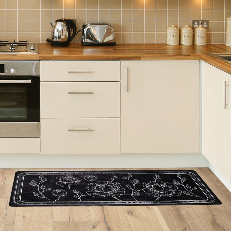 ROTTOGOON Kitchen Floor Mat Set of 2, Anti Fatigue Kitchen