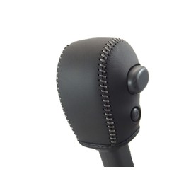 Tricolor EX NV200 Vanet/NV200 Black Leather x Gray Silver S 3N-19 DIY Shift Knob Genuine Leather Replacement Kit 1BK3N19B1B1H