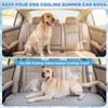 Dog Cooling Mat for Car Backseat, 54"x25", Slim Ice Silk,