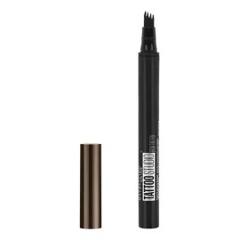 Delineador Plumón Maybelline Tattoo Studio Brow Ink 1.1 Ml Color Deep brown Efecto N/A