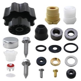 630-8500 Wall Hydrant Complete Service Kit by BLUE ELF Fits for Prier Outdoor Faucet Repair Kit 500 400 Series Vacuum Breaker and Handle Replacement Part Outside Faucet Wall Hydrants Accessories