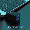 Type-C Hub USB-C Hub 3-in-1 Ultra Mini Direct Plug Portable