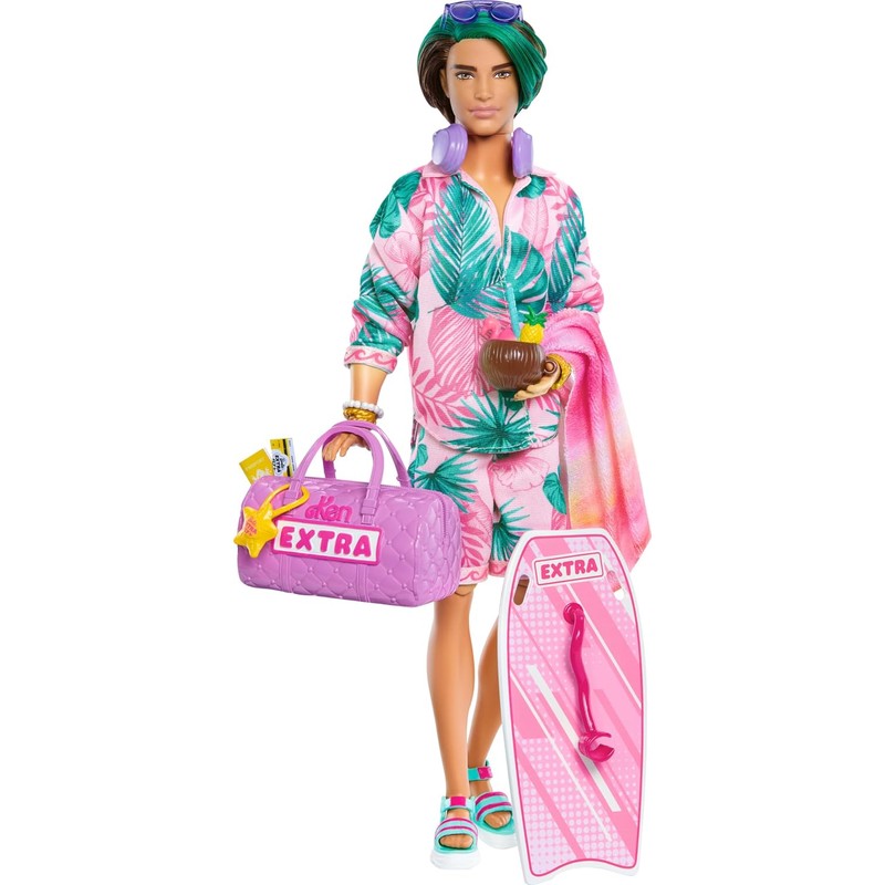 Barbie, Set de Juego, Colección Extra Fly, Muñeca Look de