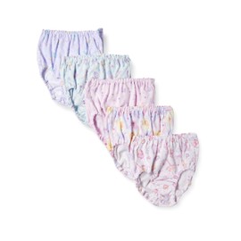 Garau Girls’ 5 Pack Cotton Panties, Yumekawa, 100% Cotton, Pink