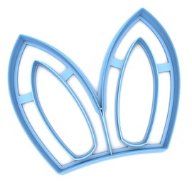 Sweet Prints Inc Bunny Ears Cookie Cutter - Dishwasher Safe (Large: 5")