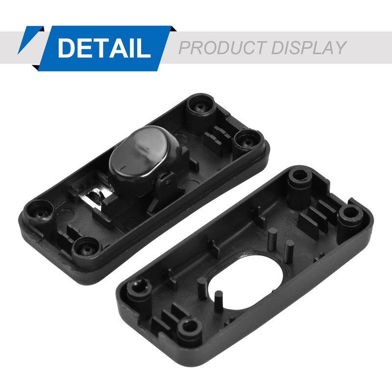 Zsanhua 2 Pieces Low Profile in-Line Torpedo Switch, 2A 250V