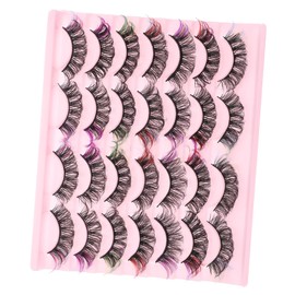 TOVINANNA 14pairs Faux Eyelash Clusters for Extensions and Natural Look Lashes for Makeup Artists and Enthusiasts Safe and Comfortable for
