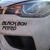 Black Box Fitted Fun Car Bumper Sticker - Waterproof Decal