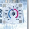 Westmark 2 Window Thermometers, Measuring Range from -50 °C to