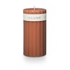 ILLUME Beautifully Done Medium Fragranced Pillar Candle, Terra Tabac