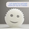 Scrub Daddy Sponge - Dye Free - Scratch-Free Scrubber for