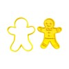 The Cookie Cutter Hub Gingerbread Man Cookie Cutter and Matching