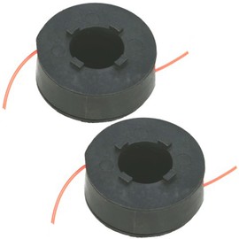 Spares2go Spool & Line for Challenge Grass Strimmer/Trimmer (Pack of 2)