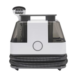 Carpet Cleaner Machine, 450W Portable Carpet Couch Deep Cleaner w/ 2 Cleaning Brushes, Movable Wet Dry Carpet Extractor Handheld Rug Cleaner w/ Self-Cleaning, Pet Stain Remover Pet Hair Cleaning