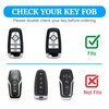 Joouheax for Ford Key Fob Cover with Keychain, Full Coverage