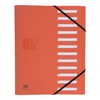 Elba Business Matte Opaque Polypropylene Folder Dividers a4 orange, Pack