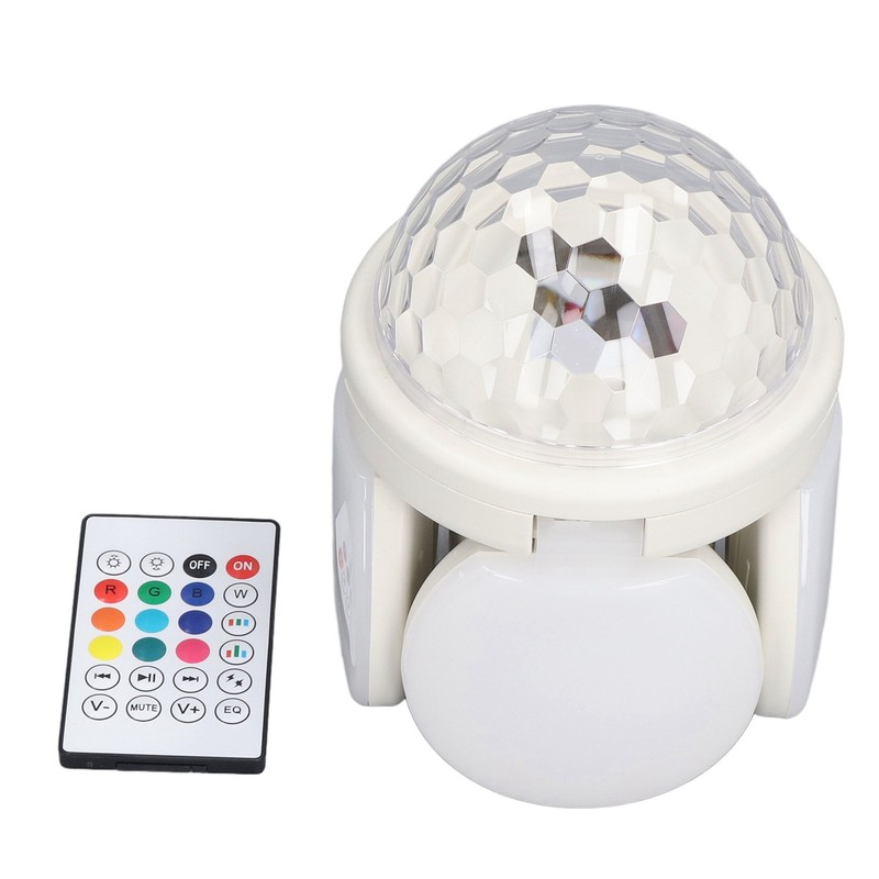 LED Bluetooth Light 48W 85‑265V E27 Ceiling Lamp RGBW Remote