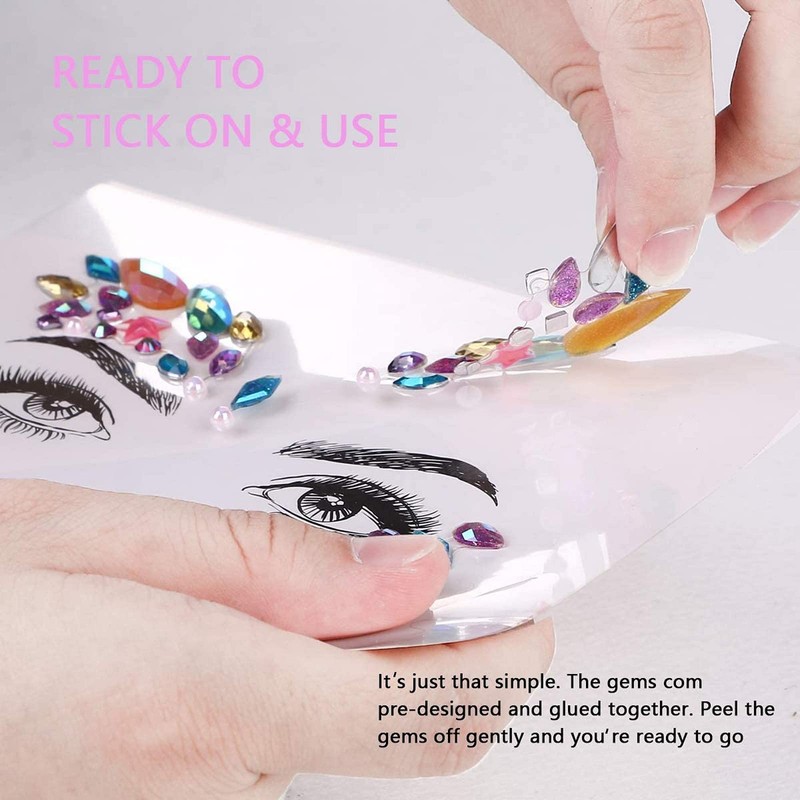 Xiang Ru Face Sticker, Eye Sticker, Eye Makeup, Body Seal,