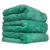 Chemical Guys Happy Ending Edgeless Microfiber Buffing Towel Green -