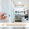 slochi 4 Pack Motion Sensor Light Indoor Wired, 5000K Closet