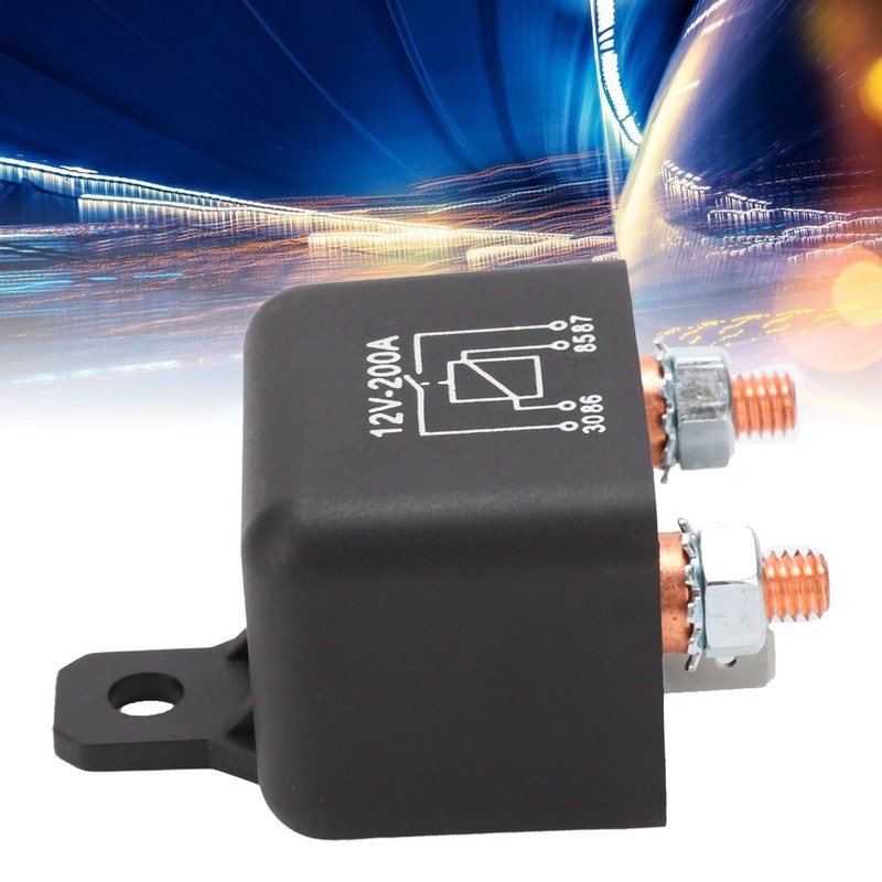 Start Relay Small 200A Normally Open 4 Pin Automotive Marine
