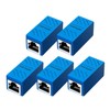 ZUZONG RJ45 Coupler Ethernet Extension Connector, Cat7 Cat6 Cat5e Ethernet