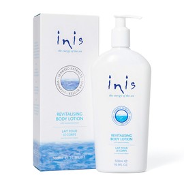 Inis the Energy of the Sea Revitalizing Body Lotion for Women and Men - Body Moisturizer with Vitamin E & Shea Butter - 16.9 Fl Oz
