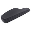MOTOKU Front Driver Side Door Panel Trim Armrest Black Leather