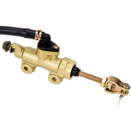 CENPEK Motorcycle Hydraulic Cylinder Universal Rear Foot Brake Master Cylinder Pump with Reservoir for Motorcycle Dirt Bike ATV