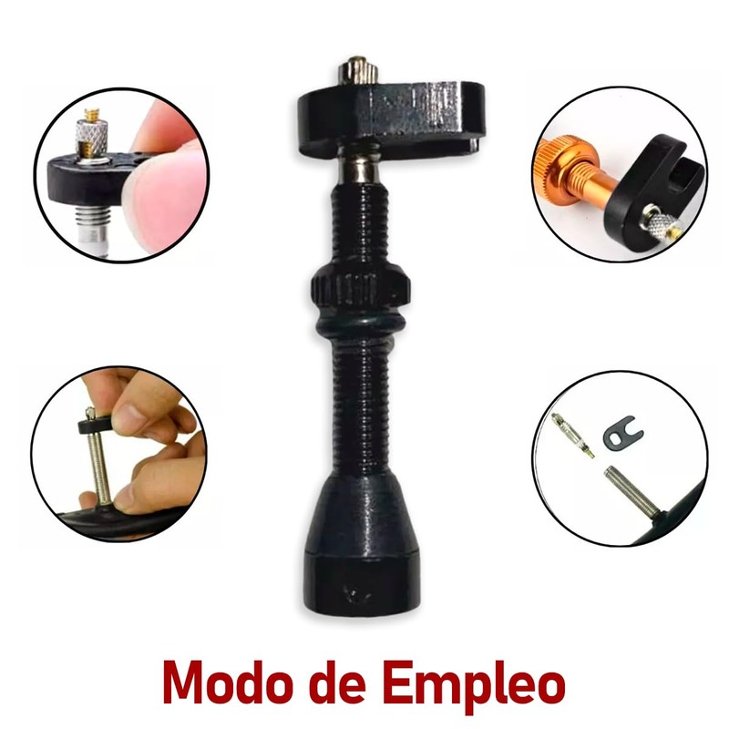 VMINGO Nucleo Valvula Bicicletas Llanta Tubeless Repuesto Valvula Presta Francesa