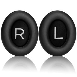 NC700 Earpads Replacement Protein Leather Ear Pads Cushions Compatible with Bose Noise Cancelling Headphones 700 Over-Ear Wireless Headphones (Black)