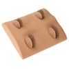 Lash Mannequin Head 2 Pairs Removable Replacement Eyes 3D Simulation
