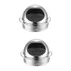 DOITOOL 2 Pcs Cooker Hood Exhaust Cover Air Vent Stainless