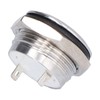 5Pcs Flat Top Button Switch Stainless Steel Waterproof Screw Terminal