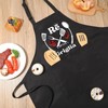 HEYOMI Grembiule da Barbecue Uomo 'RE DELLA GRIGLIA' - Divertente