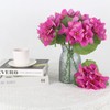 Hot Pink Bougainvillea Artificial Flowers 6PCS Real Touch Faux Flowers
