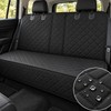 Waterproof Dog Car Seat Cover for Back Seat – Black
