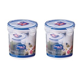 Online Kitchenware Modern Minimalist Lock and Lock 700ml Round Storage Containers Set of 2
