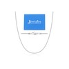 Jewlpire Solid 925 Sterling Silver Chain Necklace for Women, 1.3MM