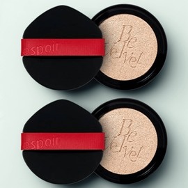 Anjumain Espoir Be Velvet Cover New Class Cushion Foundation Refill 13g, No. 22 Petal, 2 pcs. / 에스쁘아 비벨벳 커버 뉴클래스 쿠션 파운데이션 리필 13g, 22호 페탈, 2개