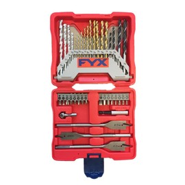 FYX Household Drill and Drive Mixed Set for Wood, Metal and Masonry (40 pcs)