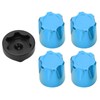 4pcs RC Car Wheel Rim Center Cap M4 Nut Fit